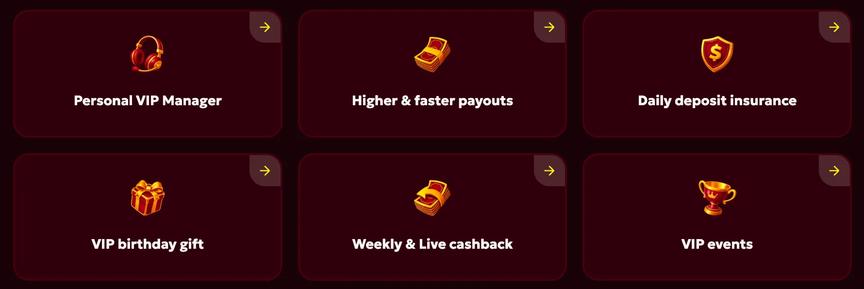 Spinobon Casino VIP program levels and exclusive rewards